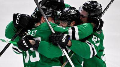Jake Oettinger - Mark Scheifele - Connor Hellebuyck - Connor Macdavid - Stars advance to Western Conference final 3rd straight time - ESPN - espn.com - Canada - county Mason