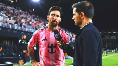 Lionel Messi - Javier Mascherano - International - Lionel Messi, in rare interview, says reeling Inter Miami will 'come through this' - foxnews.com - Spain - county Major