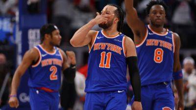 Tom Thibodeau - J.B.Bickerstaff - Tim Hardaway-Junior - Jalen Brunson - Cade Cunningham - Jalen Brunson's late 3-pointer dooms Pistons, Knicks advance - ESPN - espn.com - New York