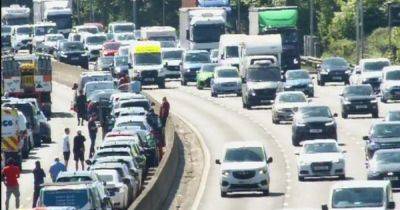 M62 LIVE as motorway shut after serious collision between 'two lorries and a vehicle' with severe traffic delays