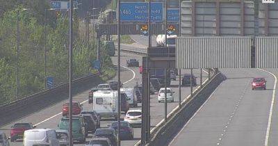 Live M4 and A4232 delays as crash and break downs cause long delays