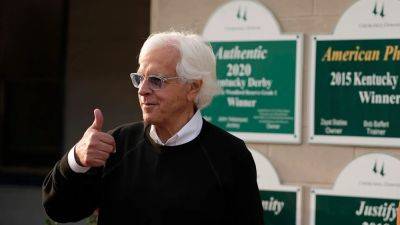 Bob Baffert - Andy Lyons - Charlie Riedel - Bob Baffert-trained horse scratched from Kentucky Derby ahead of Hall of Famer's return to Churchill Downs - foxnews.com