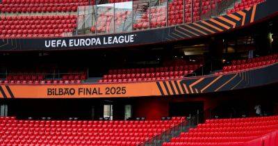 Manchester United in Bilbao LIVE fans arrive for Europa League final plus Amorim press conference