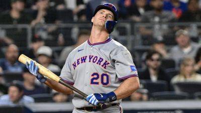 Charles Krupa - Red Sox - Pete Alonso - Baseball fans needle Mets' Pete Alonso over celebration for making out on routine play - foxnews.com - New York - county Park