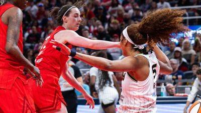 Caitlin Clark - Sky Chicago - Angel Reese - Angel Reese shares TikTok video that claims she is 'unsafe' when playing vs Fever in Indiana - foxnews.com - state Indiana - state Iowa - county Clark