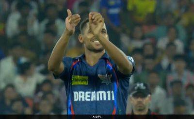 Watch: LSG Pacer Akash Singh Repeats Digvesh Rathi's Controversial Celebration After Claiming Wicket