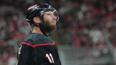 Gary Bettman - Carolina Hurricanes - Matthew Tkachuk - Aleksander Barkov - Taylor Hall - Stanley Cup Playoffs - Hurricanes captain Jordan Staal says 5-0 Eastern Conference final loss to Panthers was an 'a-- whooping' - foxnews.com - Jordan - state North Carolina