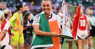 Katie McCabe stars as Arsenal beat Barcelona to claim Champions League
