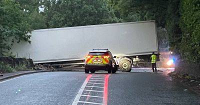 LIVE: Woodhead Pass CLOSED following lorry crash - latest updates