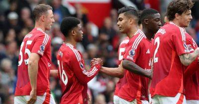 Christian Eriksen - Emiliano Martinez - Diogo Dalot - Matty Cash - Manuel Ugarte - Rasmus Hojlund - Manchester United player ratings vs Aston Villa with two 8/10s as dismal season ends with a win - manchestereveningnews.co.uk - county Morgan