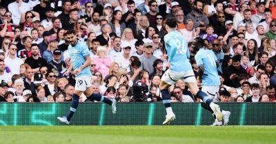 Manchester City clinch Champions League spot with victory at Fulham
