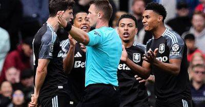 Christian Eriksen - Aston Villa - Emiliano Martinez - Man Utd - Altay Bayindir - Aston Villa to file complaint over choice of referee for Man Utd clash - breakingnews.ie - county Morgan - county Rogers