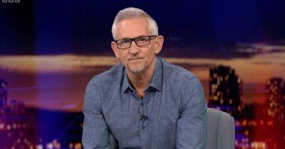 Gary Lineker - Micah Richards - Gary Lineker makes trademark joke in last ever BBC Match of the Day introduction - manchestereveningnews.co.uk