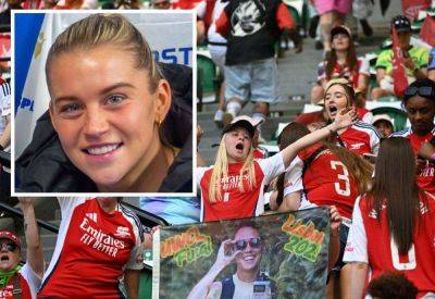 Charlton Athletic - Alessia Russo - Stina Blackstenius - Maidstone-born Alessia Russo in tears as striker helps Arsenal beat Barcelona and win UEFA Women's Champions League in Lisbon - kentonline.co.uk - Spain