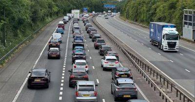 M4 car fire causes major bank holiday disruption
