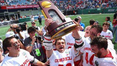 Cornell tops Maryland for first NCAA lacrosse title since 1977 - ESPN