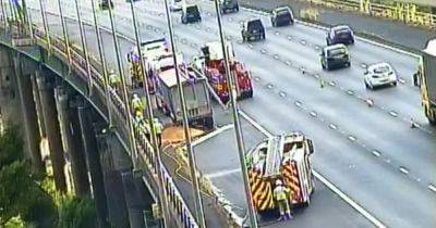 M6 traffic LIVE updates as two lanes closed with severe delays amid 'complex operation'