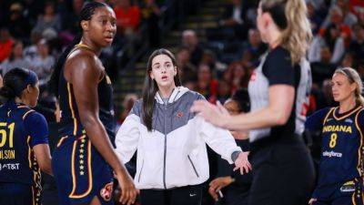 Caitlin Clark - Kelsey Mitchell - Sophie Cunningham - Fever fall to Mystics in first game without Caitlin Clark - ESPN - espn.com - Washington - state Indiana