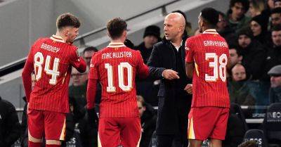 Arne Slot praises Alexis Mac Allister’s role in Liverpool’s title win
