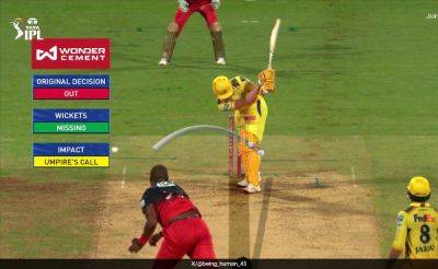Dewald Brevis - Ravindra Jadeja - Royal Challengers Bengaluru - Lungi Ngidi - Watch: Dewald Brevis DRS Drama Stuns CSK, Ravindra Jadeja Argues With Umpire - sports.ndtv.com - South Africa - India