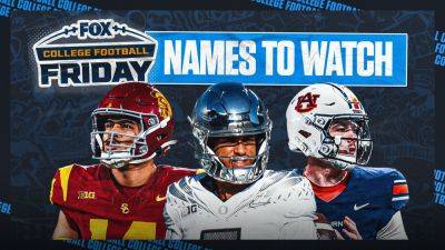 Jackson Arnold, Dante Moore among names to know ahead of FOX College Football Friday - foxnews.com - state Oregon - state Arizona - state Texas - state Ohio - state Oklahoma - county Baylor - county Denton - state Nebraska
