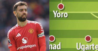 Three ways Manchester United could line up after £100m Bruno Fernandes exit