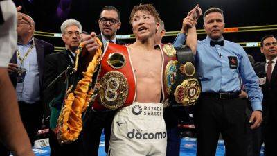 Ryan Garcia - Devin Haney - Naoya Inoue avoids disaster, stops Ramon Cardenas in thriller - ESPN - espn.com - Usa - Japan