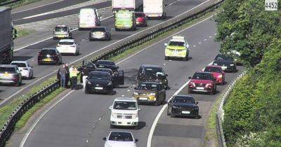 M4 crash live updates as drivers face rush hour delays