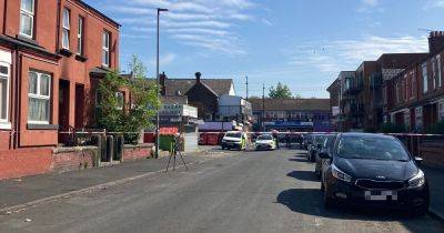 LIVE: Police tape off Manchester street as officers respond to incident - latest updates