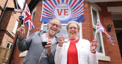 queen Elizabeth - Charles - VE Day 2025 LIVE as 80th anniversary celebrations continue and pubs stay open late - latest updates - manchestereveningnews.co.uk - Britain - Germany - county King George - county King And Queen