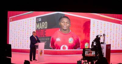 Maro Itoje - Lions squad announcement Live: Maro Itoje captain as Farrell reveals players - walesonline.co.uk - Scotland - Australia - Ireland