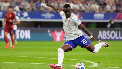 Christian Pulisic - Mauricio Pochettino - Weston Mackennie - Timothy Weah - Giovanni Reyna - Balogun dropped from U.S. Gold Cup roster with ankle injury - ESPN - espn.com - Colombia - Usa - Monaco - Turkey