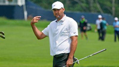 Tommy Fleetwood - Xander Schauffele - Collin Morikawa - Viktor Hovland - Brooks Koepka - Tony Finau - Ryan Fox - Denny Maccarthy - Patrick Reed - Justin Thomas - Stephan Jaeger - Adam Schenk - Richard Bland - Daniel Berger - Thomas Detry - Robert Macintyre - Corey Conners - Emiliano Grillo - Cam Davis - Scottie Scheffler - Chris Kirk - Matt Fitzpatrick - Keegan Bradley - Sam Burns - U.S. Open 2025 -- Tee times for the first and second rounds - ESPN - espn.com - Britain - county Harris - county Davis
