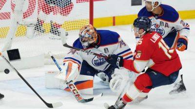 Oilers' Skinner yanked after 1st in Game 4 of Stanley Cup Final - ESPN