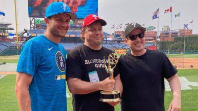 Phillies' Trea Turner hails Emmy for film on his 2023 ovation - ESPN - espn.com