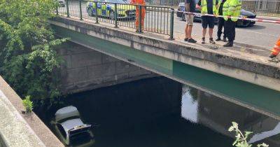 LIVE: Huge emergency response after car goes into canal - latest updates