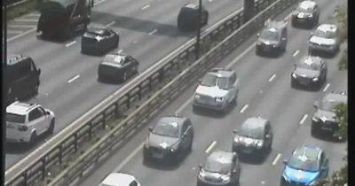 M60 LIVE traffic updates as emergency services respond to three-vehicle crash
