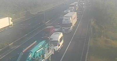 LIVE updates as section of M6 shut