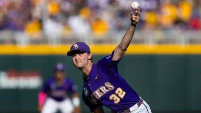 Cy Young - LSU's Kade Anderson throws 130 pitches, strikes out 10 in College World Series win - foxnews.com - county Walker - county Mitchell - state Nebraska