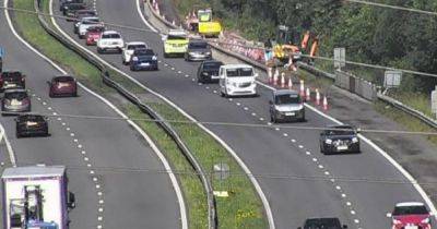 M4 incidents cause hold ups in rush hour traffic - live updates