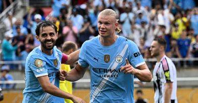 Phil Foden - Erling Haaland - Teun Koopmeiners - Jeremy Doku - Pierre Kalulu - Erling Haaland hits 300th career goal as Man City cruise past Juventus - breakingnews.ie