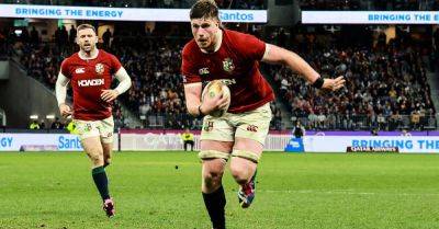 Alex Mitchell - Finn Russell - James Lowe - Tomos Williams - Dan Sheehan - Joe Maccarthy - Nic White - Rugby Union - British and Irish Lions hammer Western Force but Tomos Williams suffers injury - breakingnews.ie - Britain - Argentina - Australia - Ireland