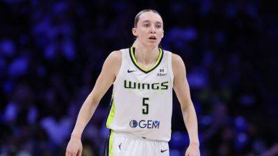 Caitlin Clark - Paige Bueckers - Wings rookie Paige Bueckers out vs. Mystics with knee issue - ESPN - espn.com - Usa - Washington - state Indiana - state Texas - county Arlington - county Dallas - county Park
