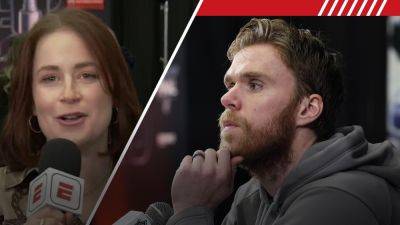 Oilers' McDavid 'more comfortable' ahead of Stanley Cup rematch - ESPN
