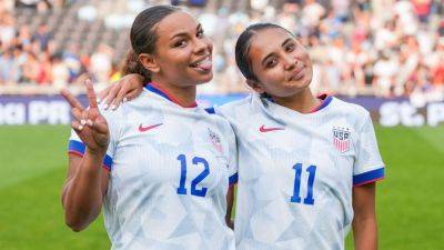 Megan Rapinoe - Emma Hayes - Tobin Heath - Trinity Rodman - International - Mallory Swanson - Emma Hayes has found her USWNT Triple Espresso alternatives - ESPN - espn.com - Usa - China