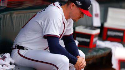 Ronald Acuña-Junior - Eugenio Suarez - Lourdes Gurriel-Junior - Diamondbacks score 7 in ninth to rally past reeling Braves - ESPN - espn.com - county Miller - state Arizona - county Riley - county Baldwin - county Shelby