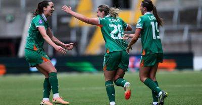 Carla Ward - Ireland to face Belgium in women's Nations League play-off - breakingnews.ie - Ukraine - Belgium - Spain - Portugal - Usa - Ireland - Slovenia - state Ohio - state Colorado - Greece - county Ward