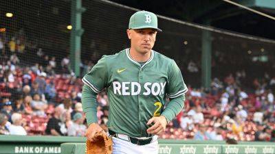Red Sox - Rafael Devers - Walker Buehler - Alex Bregman - Devin Williams - Injured Red Sox slugger tries to rally team with bizarre mustache sacrifice vs. Yankees - foxnews.com - New York