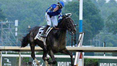 Bob Baffert - Sovereignty tops Journalism in rematch to win Belmont Stakes - ESPN - espn.com