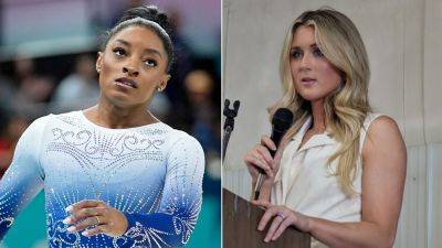 Simone Biles - Riley Gaines - USA Gymnastics' transgender policy pages offline as Riley Gaines-Simone Biles feud rocks the sport - foxnews.com - Usa